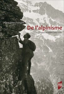 Livre De l'alpinisme de Pierre-Henri Frangne