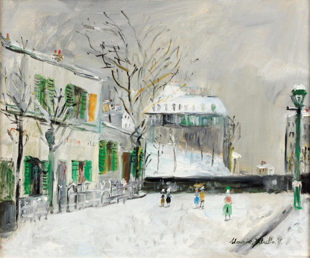 Montmartre par Utrillo