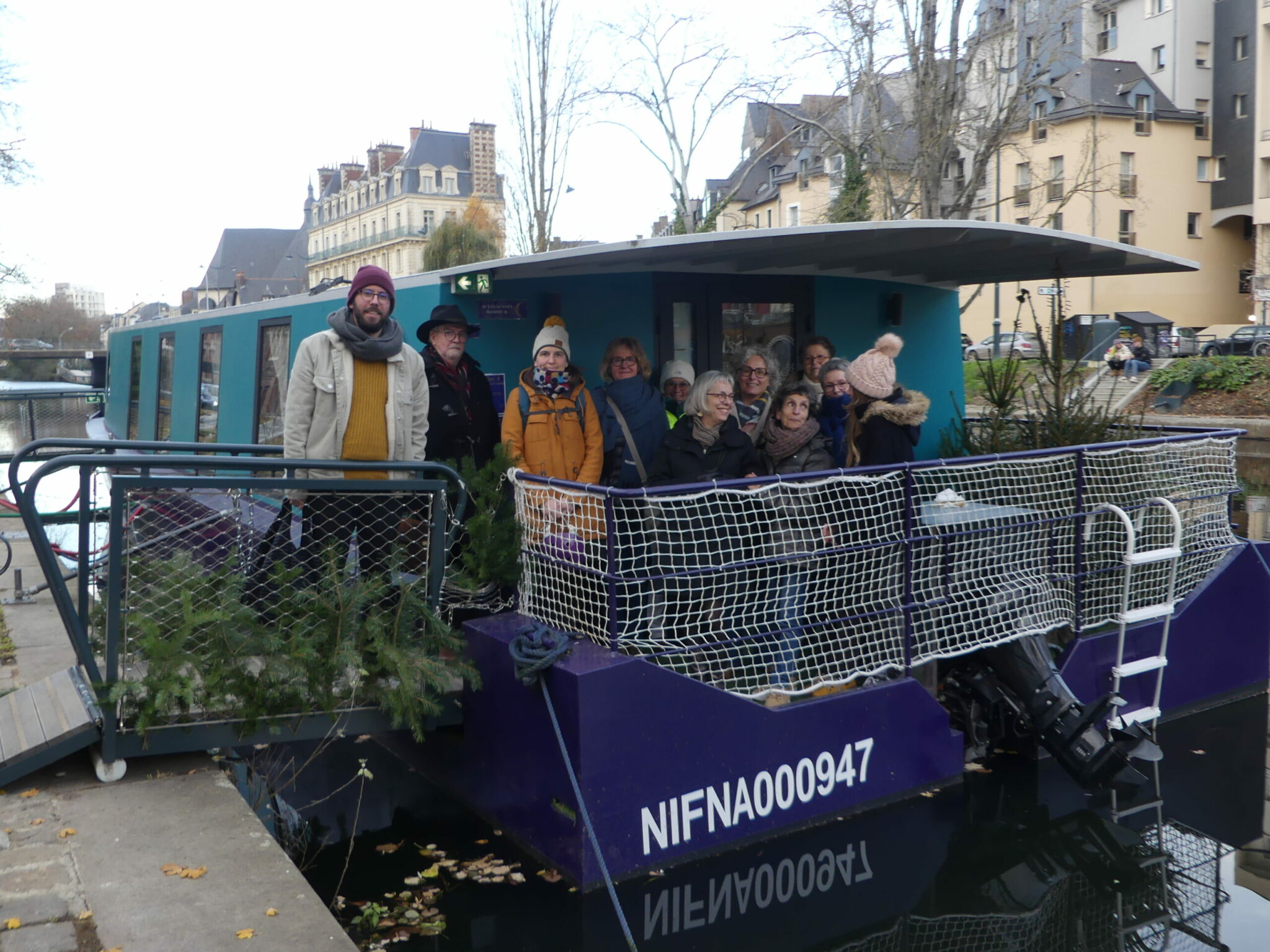 Un atelier d’écriture sur une péniche !