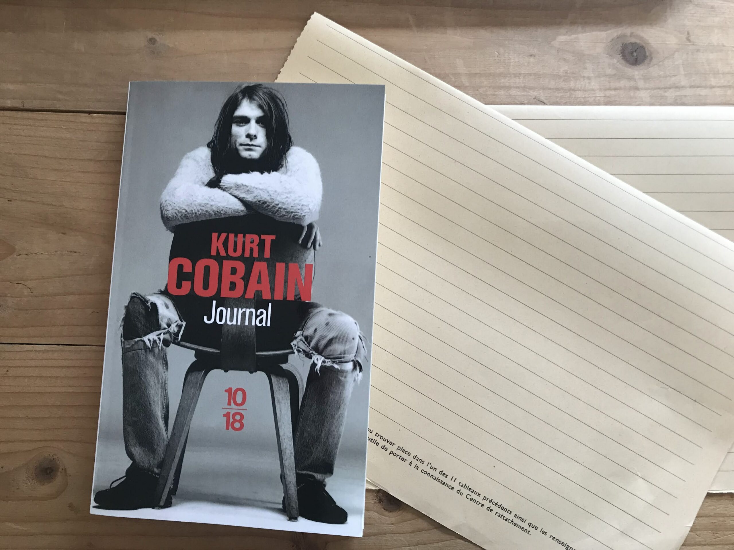 Kurt Cobain journal
