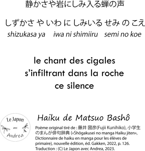 Spécial Printemps des poètes Le haïku